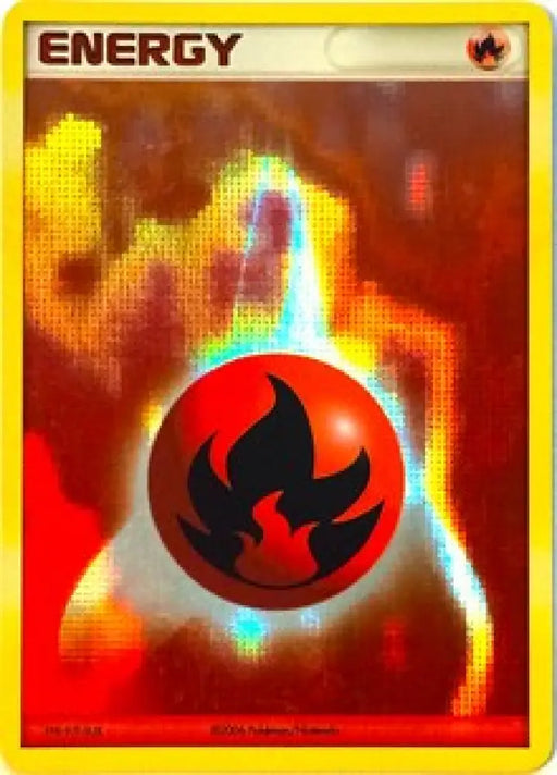 Fire Energy (2006 2007 League Promo) [League & Championship Cards] - Pokemon Single