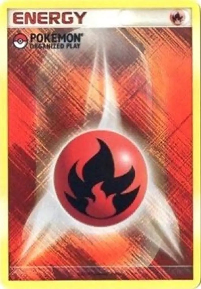 Fire Energy (2009 Unnumbered POP Promo) [League & Championship Cards] - Pokemon Single