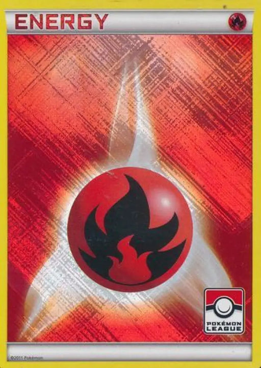 Fire Energy (2011 Pokemon League Promo) [League & Championship Cards] - Pokemon Single