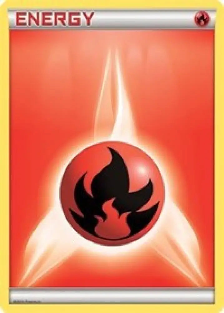 Fire Energy (2011 Unnumbered) [League & Championship Cards] - Pokemon Single