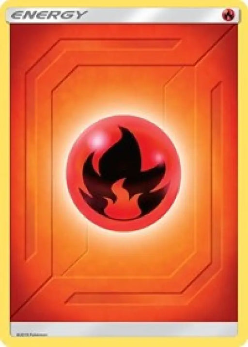 Fire Energy (2019 Unnumbered) [Sun & Moon: Team Up] - Pokemon Single