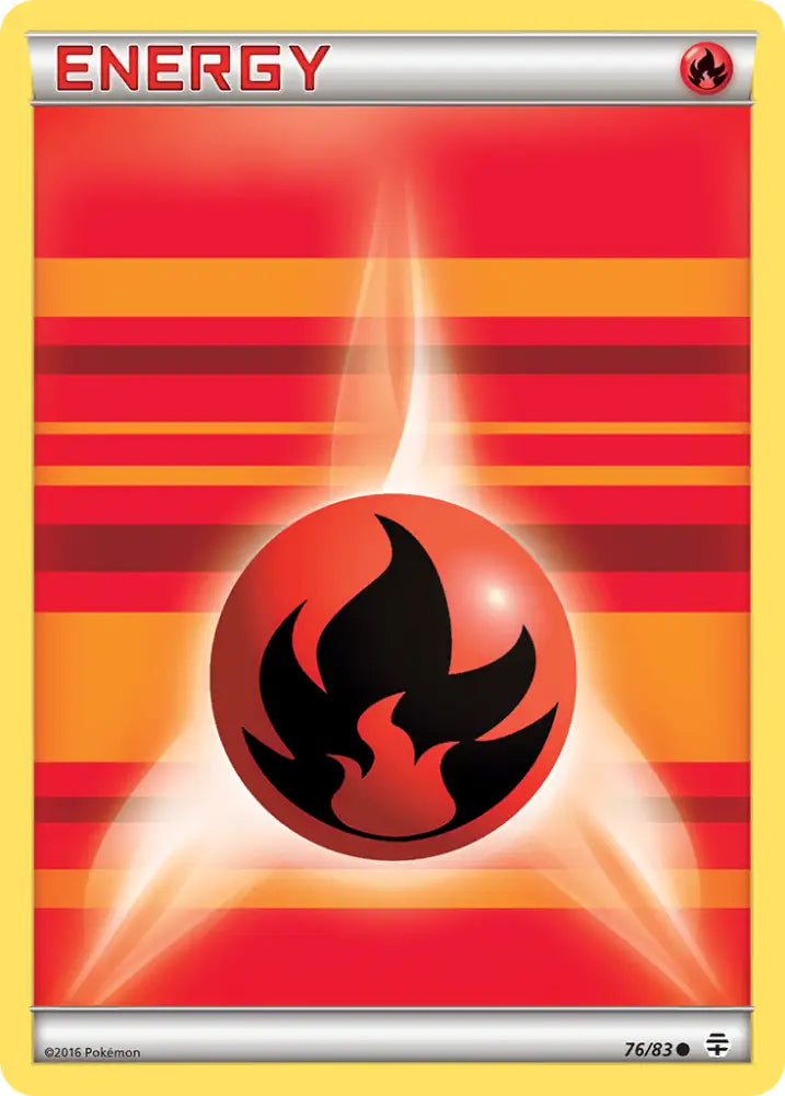 Fire Energy (76/83) [XY: Generations] - Pokemon Single