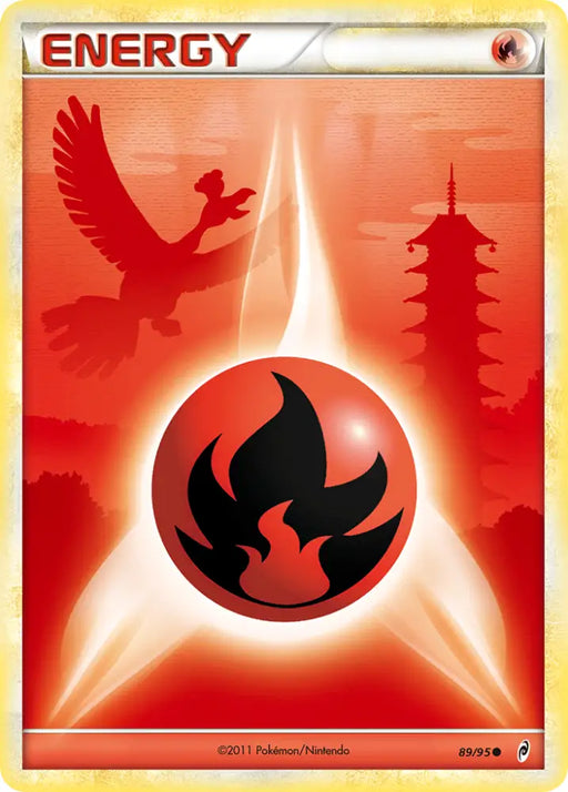 Fire Energy (89/95) [HeartGold & SoulSilver: Call of Legends] - Pokemon Single