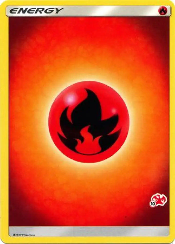 Fire Energy (Charizard Stamp #10) [Battle Academy 2020] - Pokemon Single