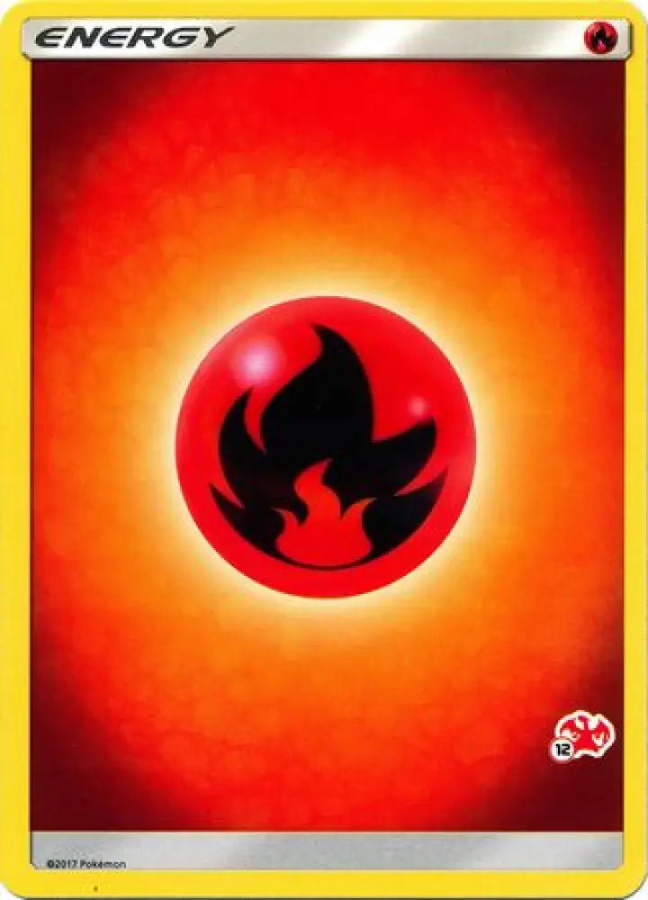 Fire Energy (Charizard Stamp #12) [Battle Academy 2020] - Pokemon Single