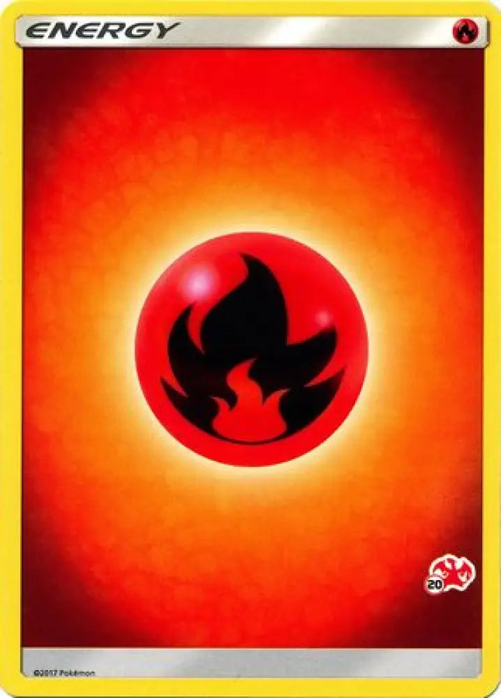 Fire Energy (Charizard Stamp #20) [Battle Academy 2020] - Pokemon Single