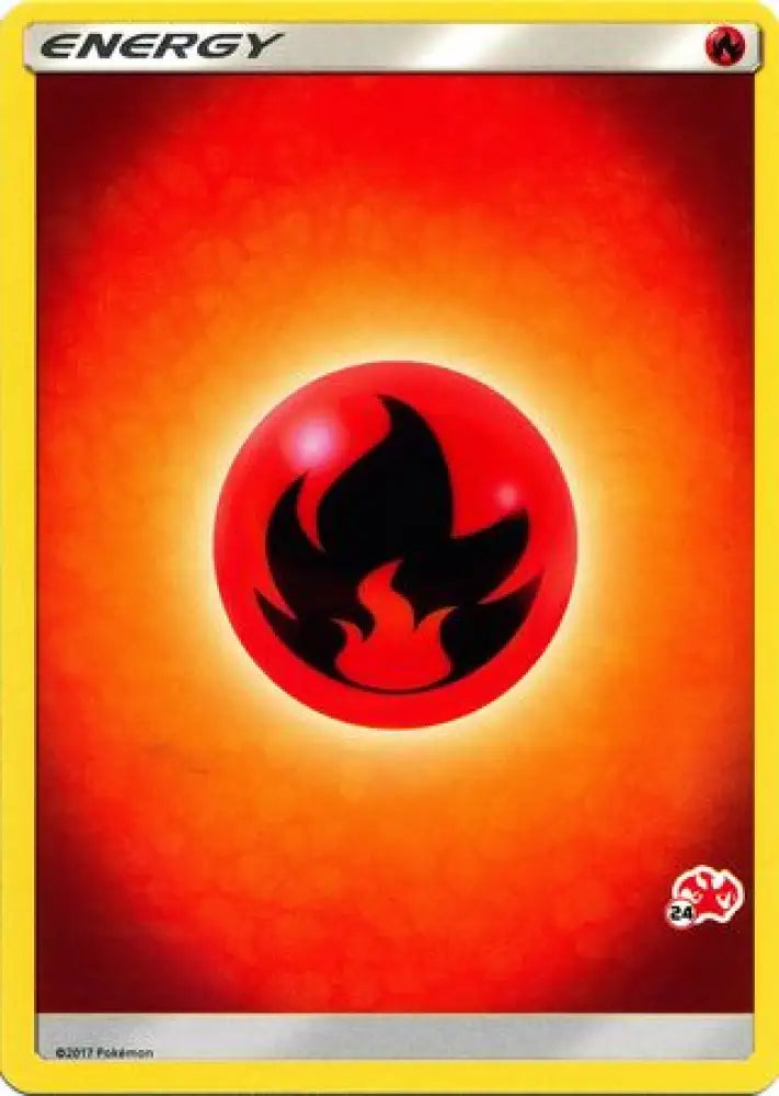 Fire Energy (Charizard Stamp #24) [Battle Academy 2020] - Pokemon Single