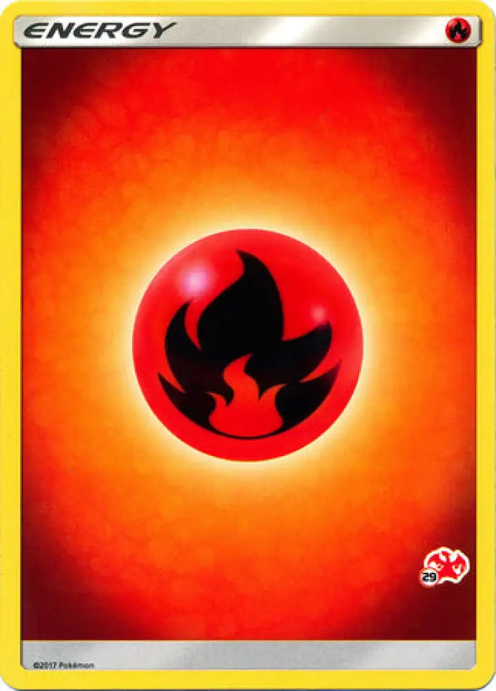 Fire Energy (Charizard Stamp #29) [Battle Academy 2020] - Pokemon Single