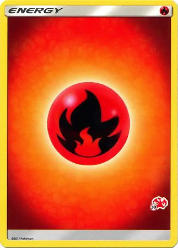 Fire Energy (Charizard Stamp #38) [Battle Academy 2020] - Pokemon Single