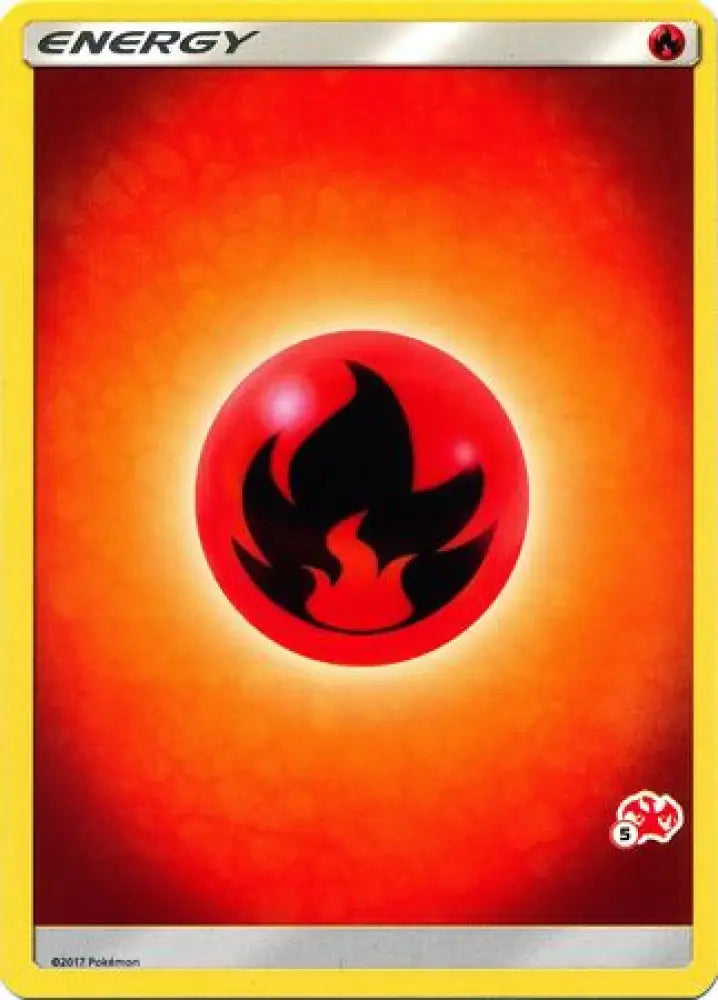 Fire Energy (Charizard Stamp #5) [Battle Academy 2020] - Pokemon Single