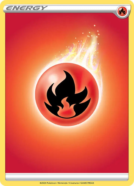 Fire Energy [Sword & Shield: Base Set] - Pokemon Single