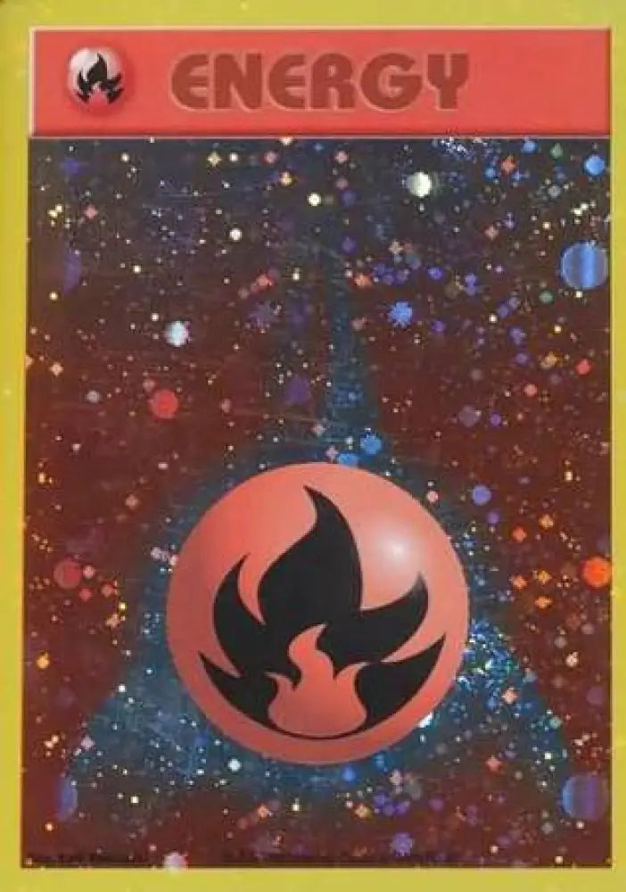 Fire Energy (WotC 2002 League Promo) [League & Championship Cards] - Pokemon Single
