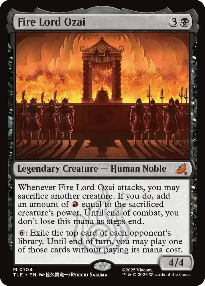 Fire Lord Ozai (104) [Avatar: The Last Airbender: Eternal-Legal]