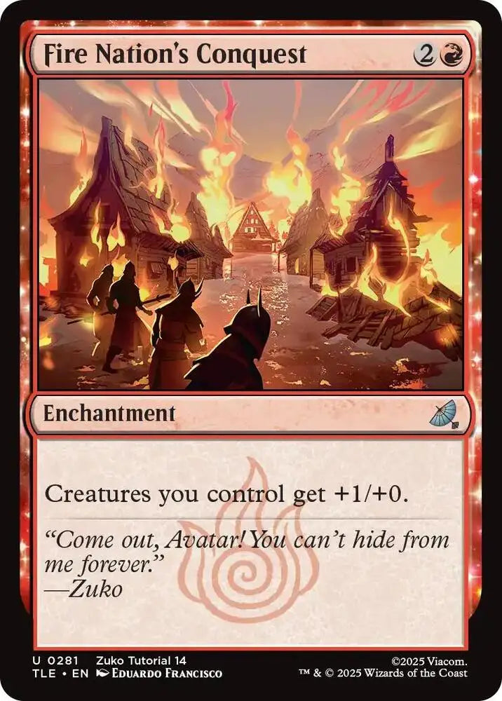 Fire Nation's Conquest (0281) [Avatar: The Last Airbender: Eternal-Legal]