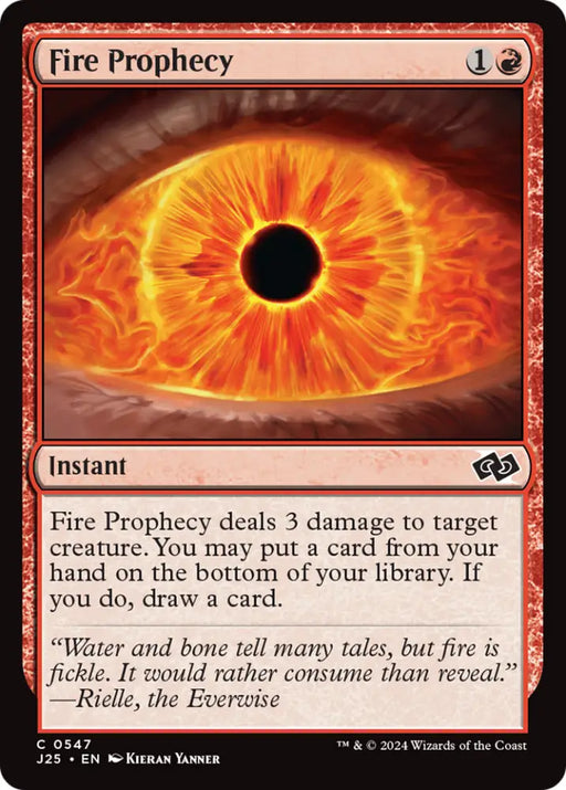 Fire Prophecy [Foundations Jumpstart] - MTG Single