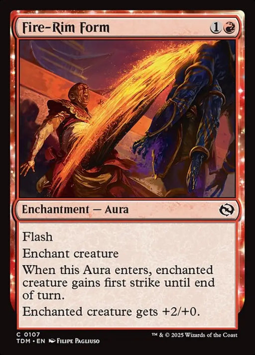 Fire-Rim Form (107) [Tarkir: Dragonstorm]