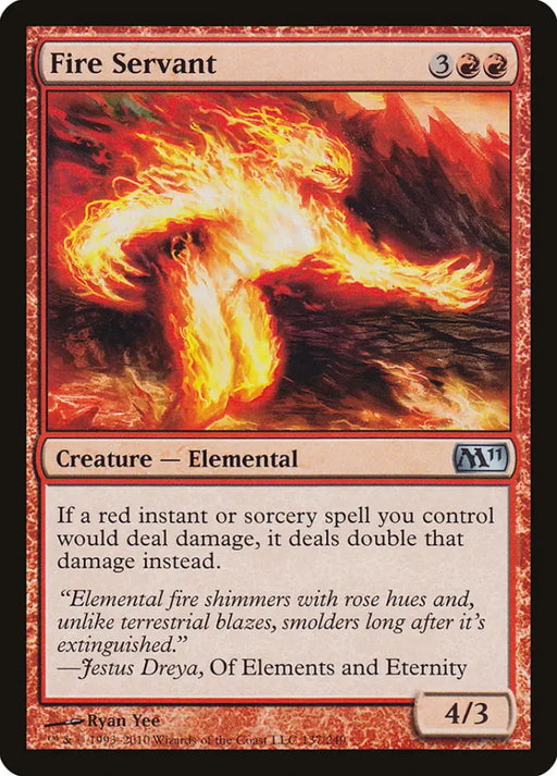 Fire Servant [Magic 2011] - MTG Single