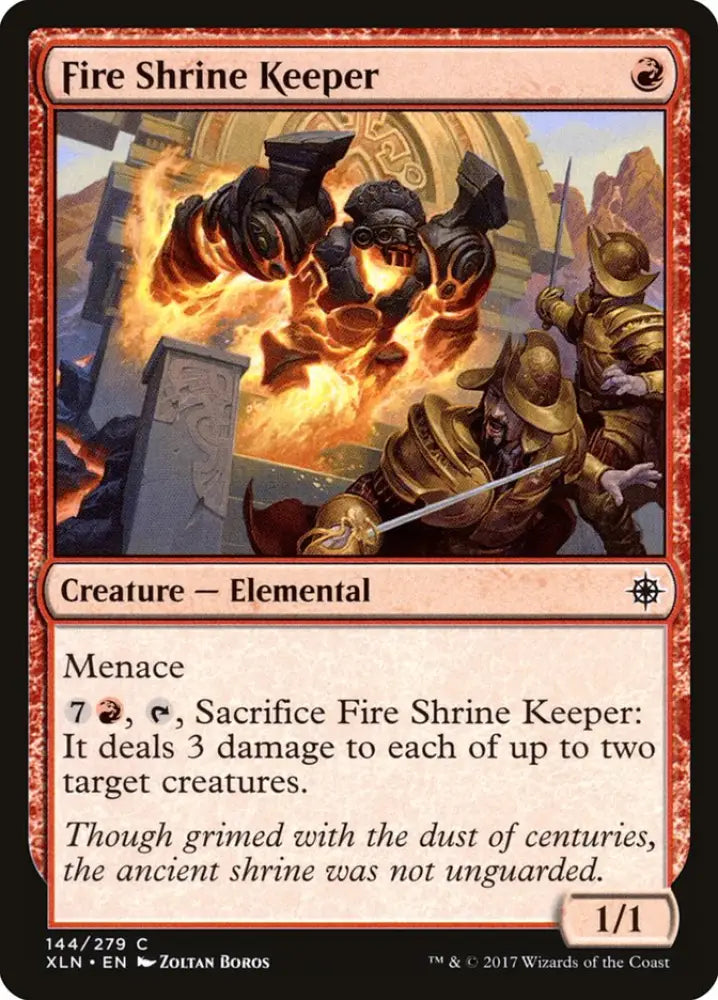 Fire Shrine Keeper [Ixalan] - MTG Single