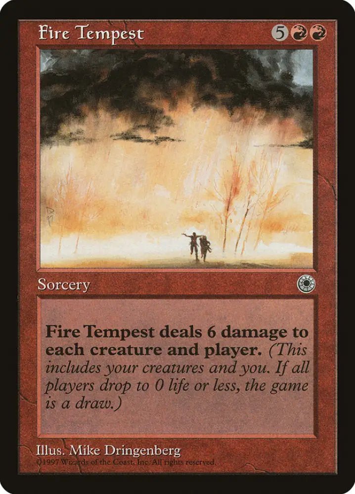 Fire Tempest [Portal] - MTG Single