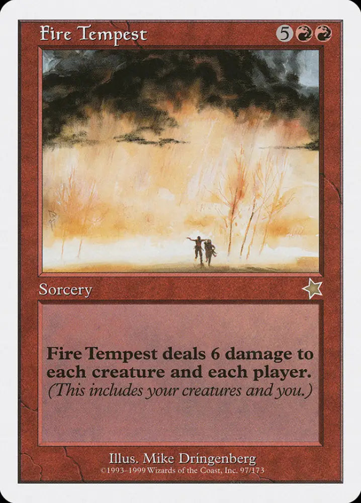 Fire Tempest [Starter 1999] - MTG Single