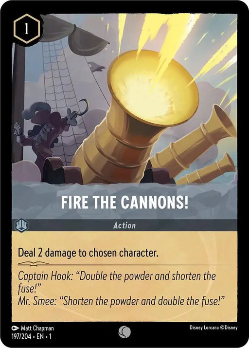 Fire the Cannons! (197/204) [The First Chapter] - Lorcana Single