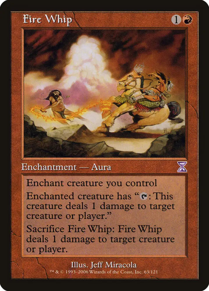 Fire Whip [Time Spiral Timeshifted] - MTG Single