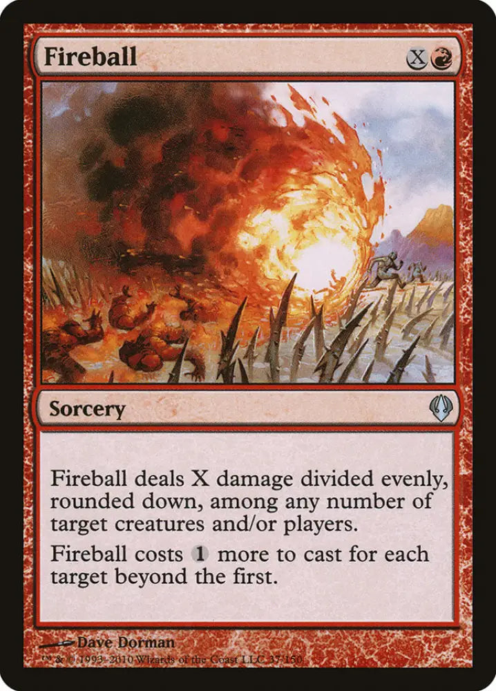 Fireball [Archenemy] - MTG Single