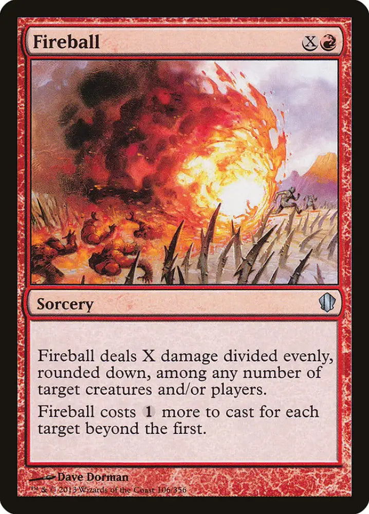 Fireball [Commander 2013] - MTG Single