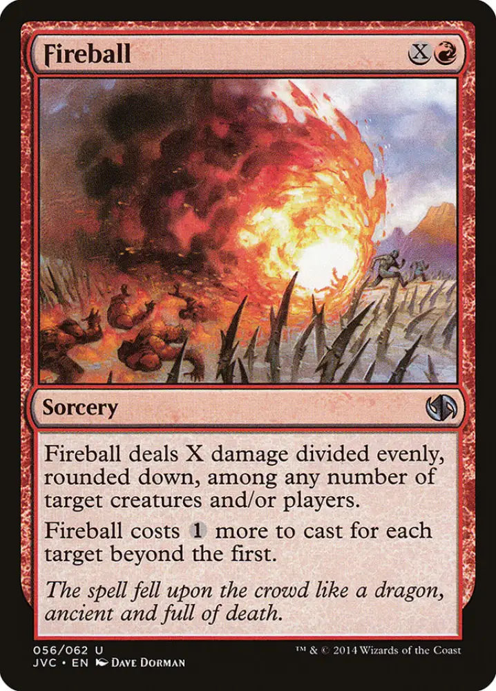 Fireball [Duel Decks Anthology] - MTG Single