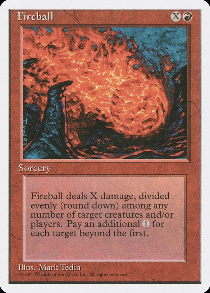 Fireball [Fourth Edition] - MTG Single