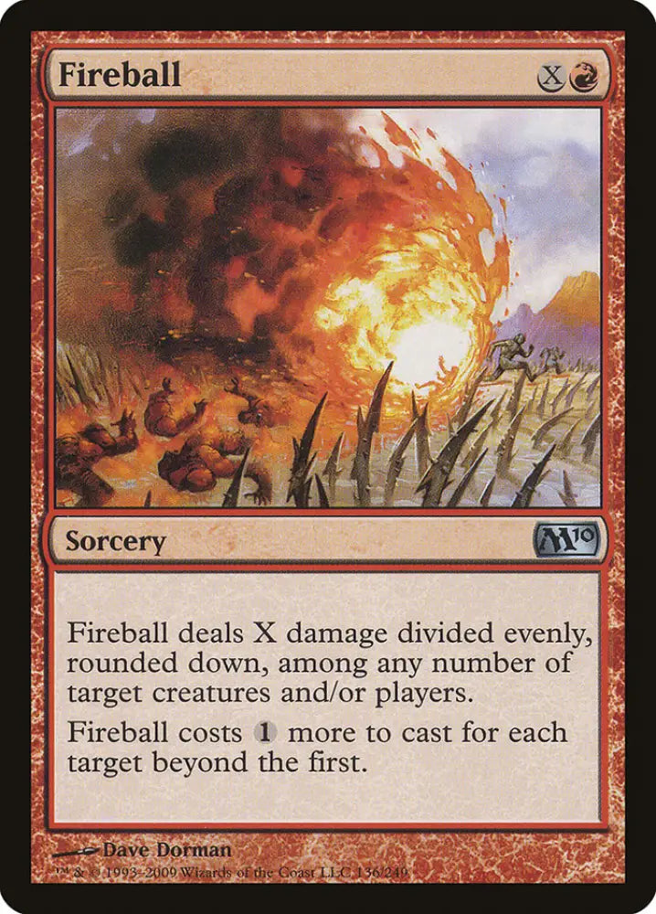 Fireball [Magic 2010] - MTG Single