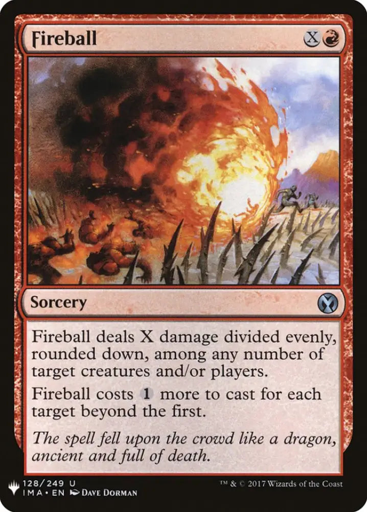 Fireball [Mystery Booster] - MTG Single