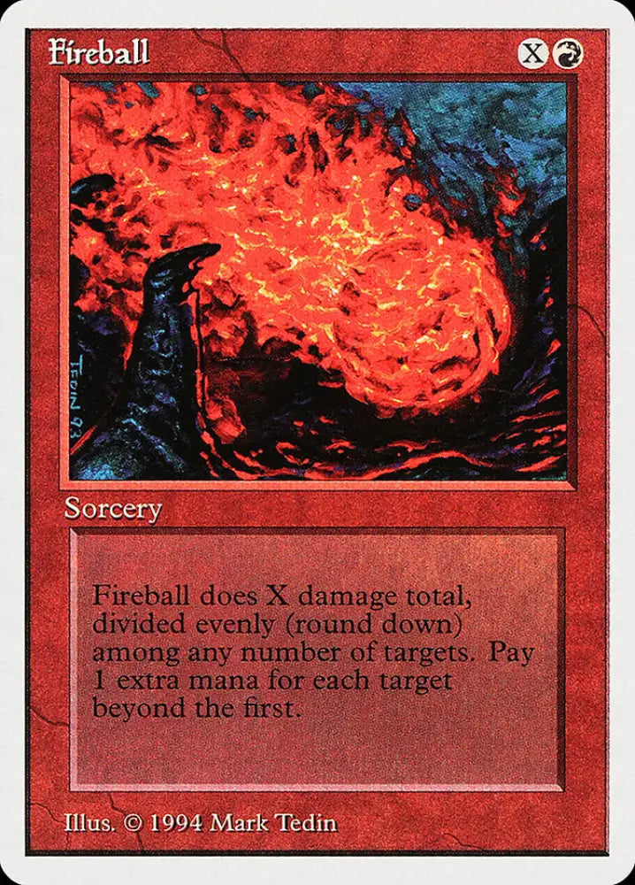 Fireball [Summer Magic / Edgar] - MTG Single
