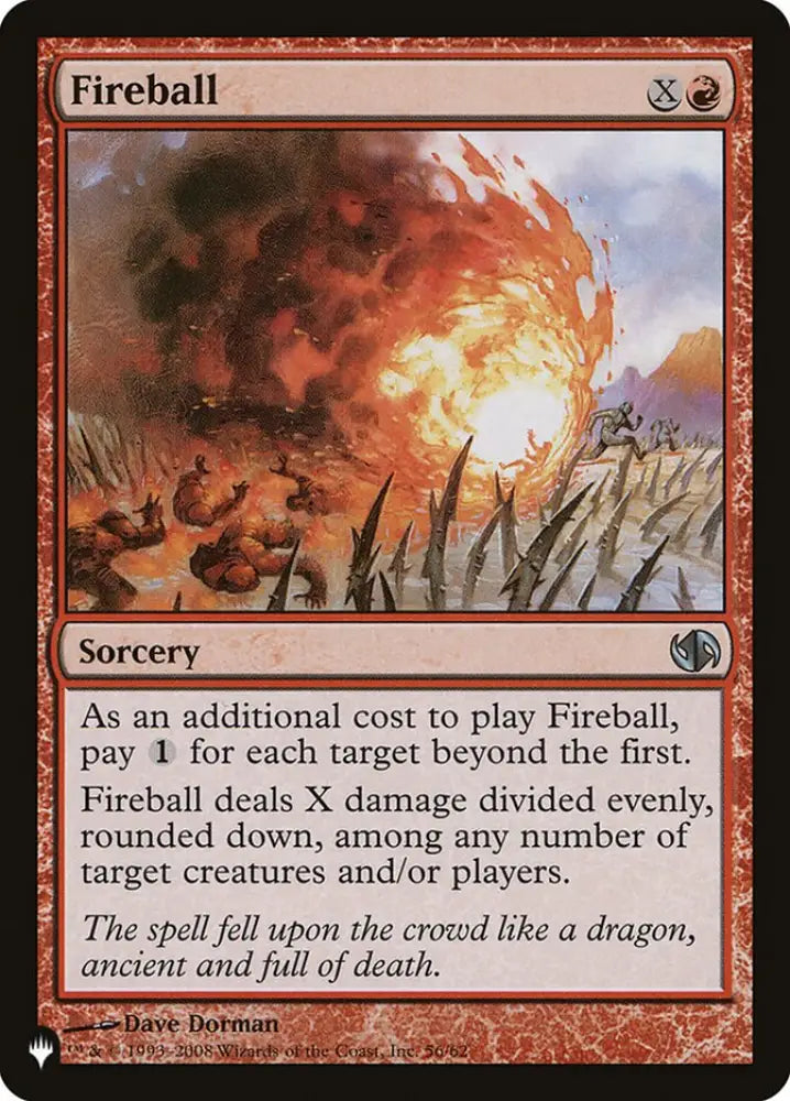 Fireball [The List] - MTG Single