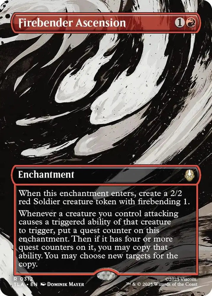 Firebender Ascension (Borderless) (312) [Avatar: The Last Airbender]