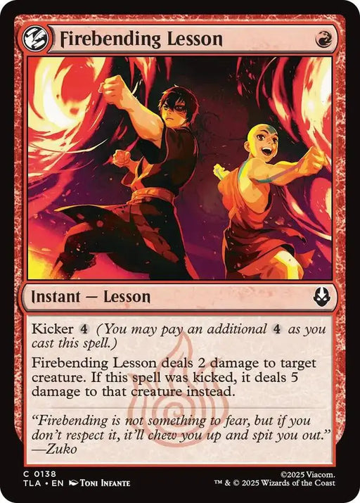 Firebending Lesson (138) [Avatar: The Last Airbender]