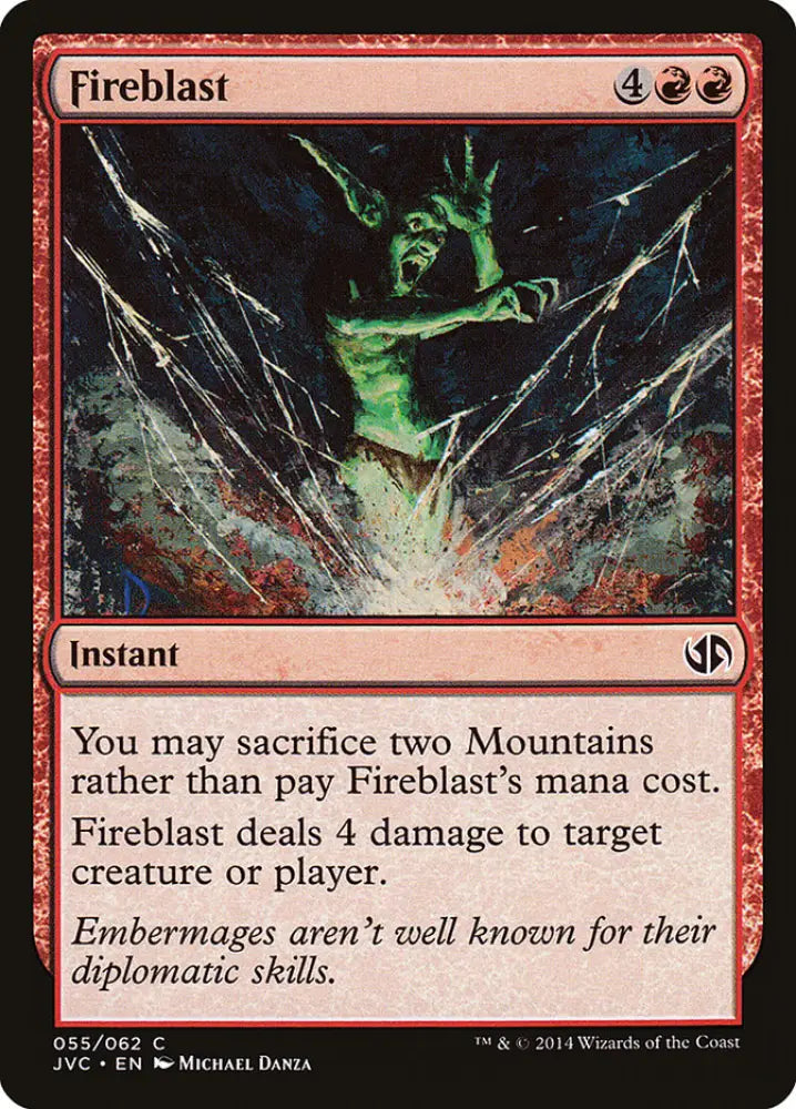 Fireblast [Duel Decks Anthology] - MTG Single