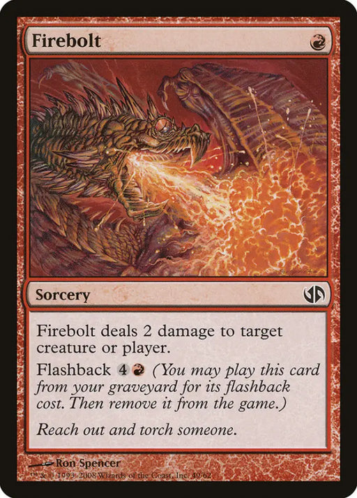 Firebolt [Duel Decks: Jace vs. Chandra] - MTG Single