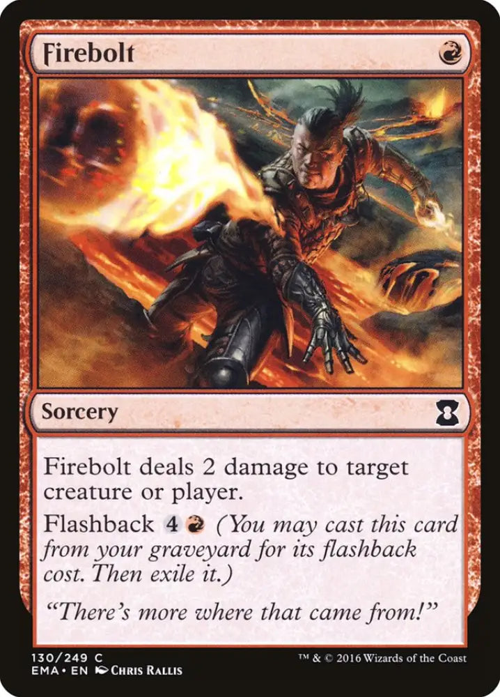 Firebolt [Eternal Masters] - MTG Single