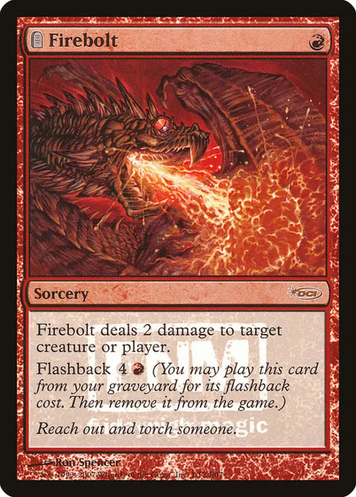 Firebolt [Friday Night Magic 2007] - MTG Single