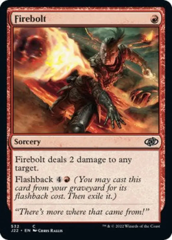 Firebolt [Jumpstart 2022] - MTG Single