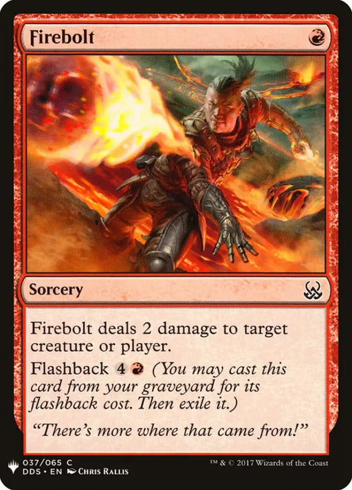 Firebolt [Mystery Booster] - MTG Single