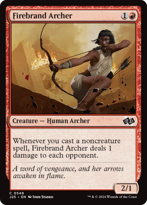 Firebrand Archer [Foundations Jumpstart] - MTG Single