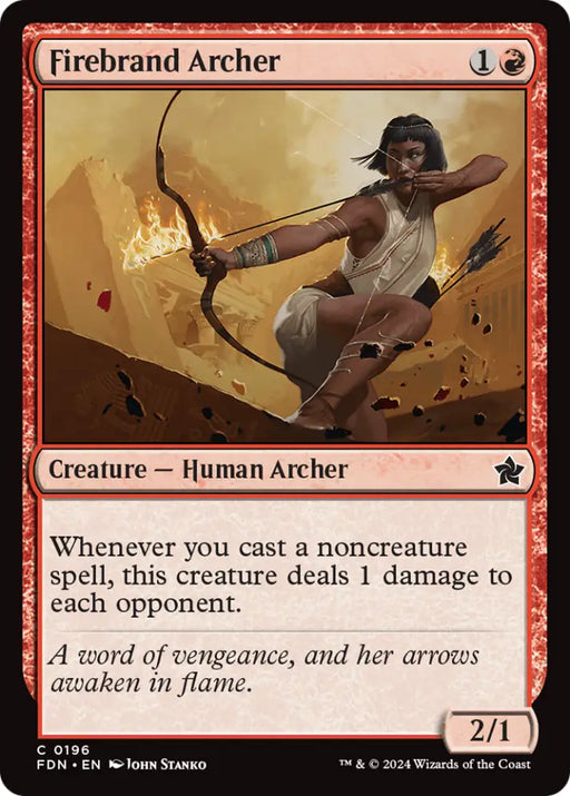 Firebrand Archer [Foundations] - MTG Single