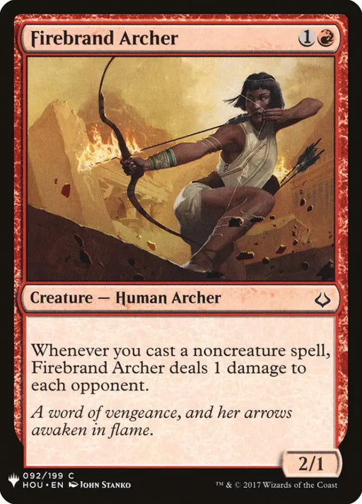 Firebrand Archer [Mystery Booster] - MTG Single
