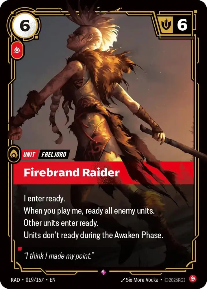 Firebrand Raider (019/167) [Radiance]