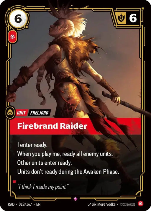 Firebrand Raider (019/167) [Radiance]