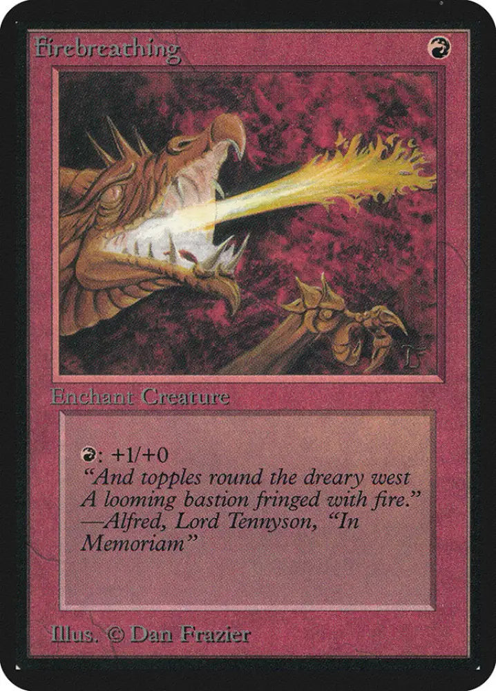 Firebreathing [Alpha Edition] - MTG Single
