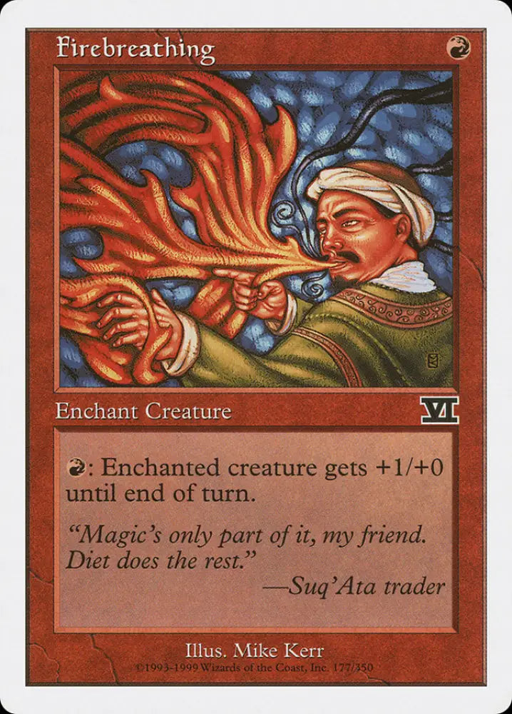 Firebreathing [Classic Sixth Edition] - MTG Single