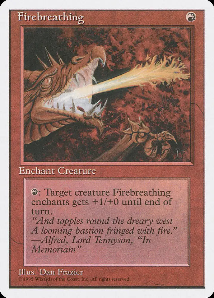 Firebreathing [Fourth Edition] - MTG Single